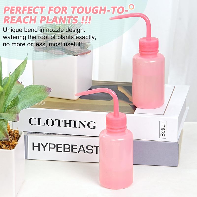 Eyelash Extension In Japan - 250ml Pembe Kavisli Ağızlı Kirpik Temizleme