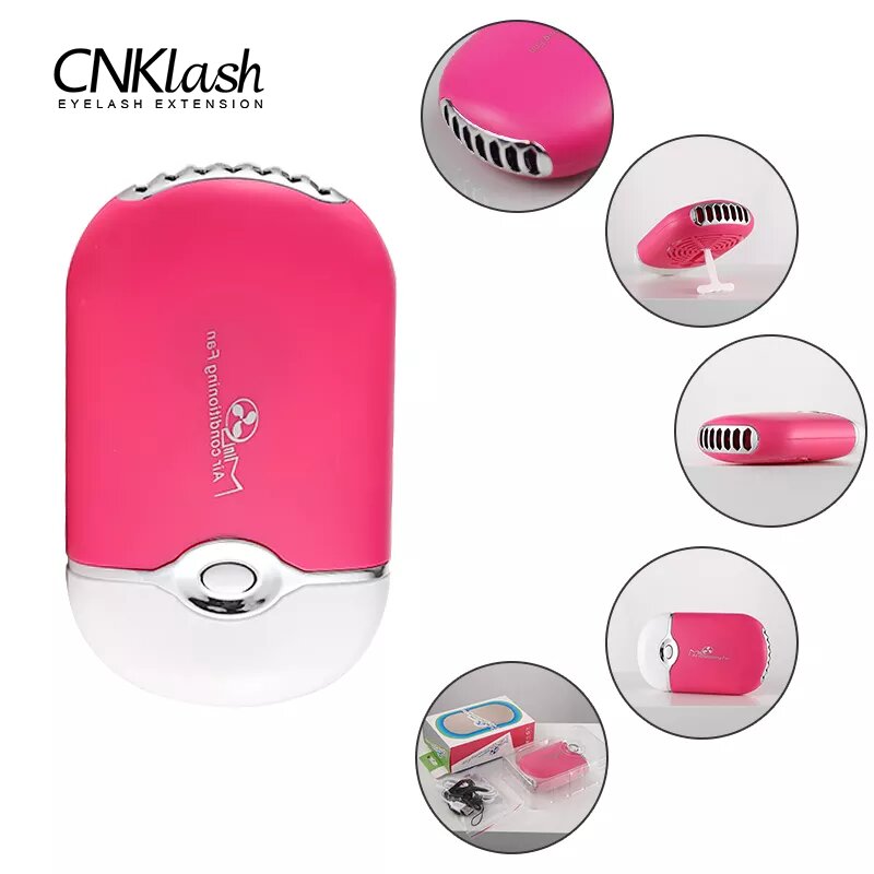 USB Mini kirpik Fan aşılama ki - Eyelash Extension Course incelemesi ve fiyatı