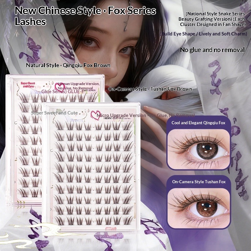 Tutkalsız Tilki Gözü Takma Kir - Eyelash Extension Fox Eye incelemesi ve fiyatı