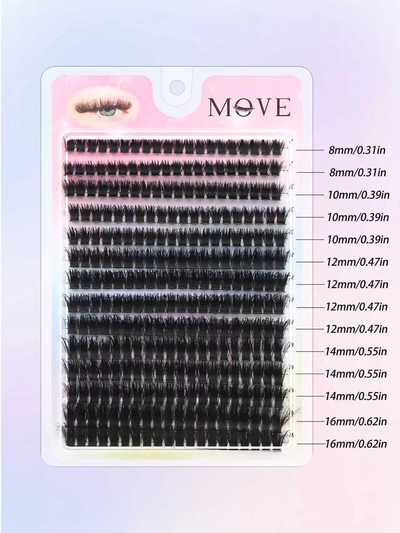 280 Adet Küme Kirpik D Kıvrımı - Lashes Eyelash Extension incelemesi ve fiyatı