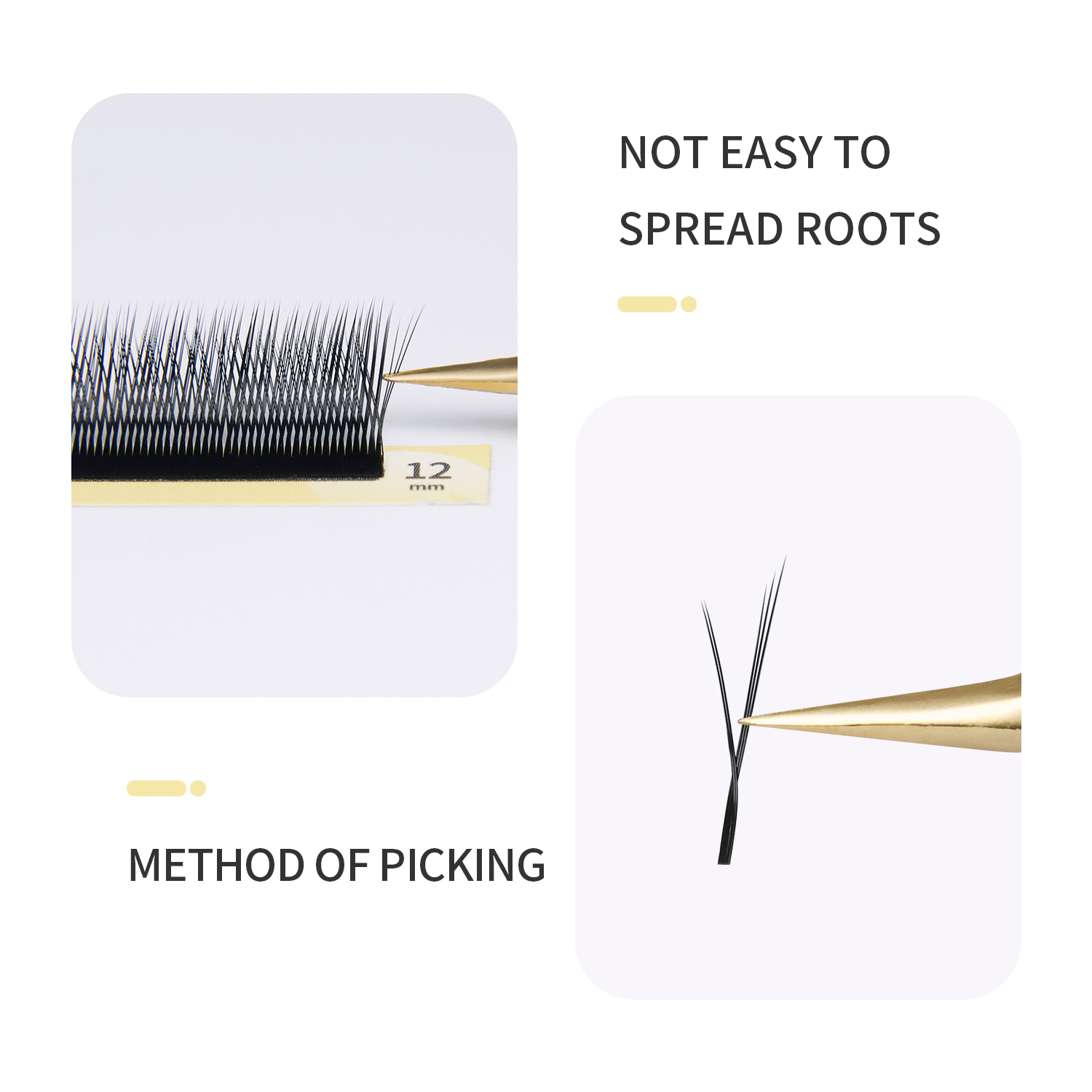 GLAMLASH Flying YY 3DW 4DW 5DW - Eyelash Extension Fox Eye incelemesi ve fiyatı